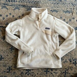 Patagonia Cream Fleece Jacket
